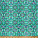 Hoffman Fabrics, Bubblelicious, Geometric, Turquoise