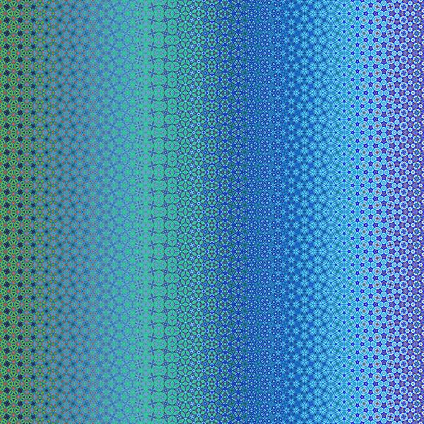 Hoffman Fabrics, Bubblelicious, Ombre, Blue