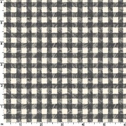 Homemade Holidays, Woven Check, Gray