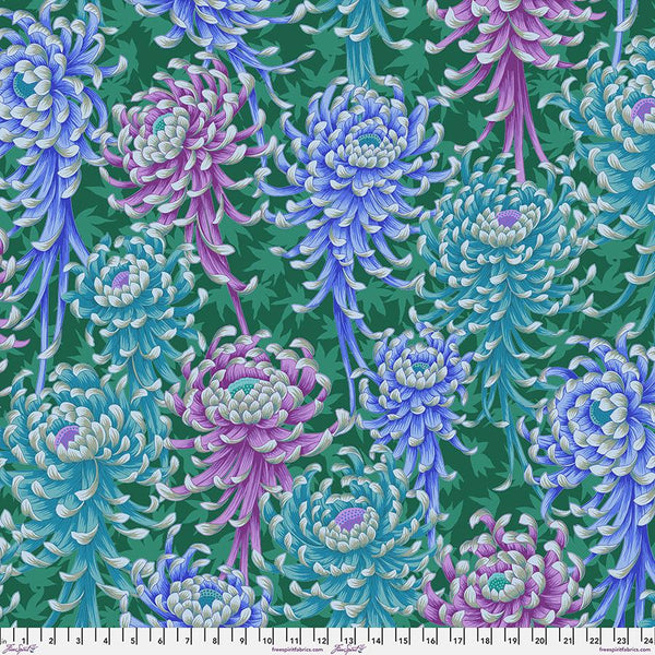 Kaffe Fassett Collective, August 2025, Spider Mums, Cool