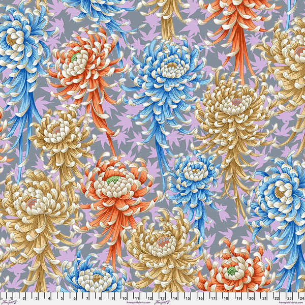Kaffe Fassett Collective, August 2025, Spider Mums, Pastel