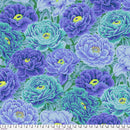 Kaffe Fassett Collective, August 2025, Tibetan Peony, Blue