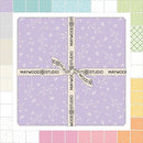 Kimberbell Basics Flannel, Rainbow 5in Sq Pack, 42 pieces