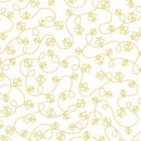 Kimberbell Celebration from Maywood Studio, Yellow Bees on White