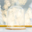 Kimberbell Gingerbread Christmas Glass Cloche