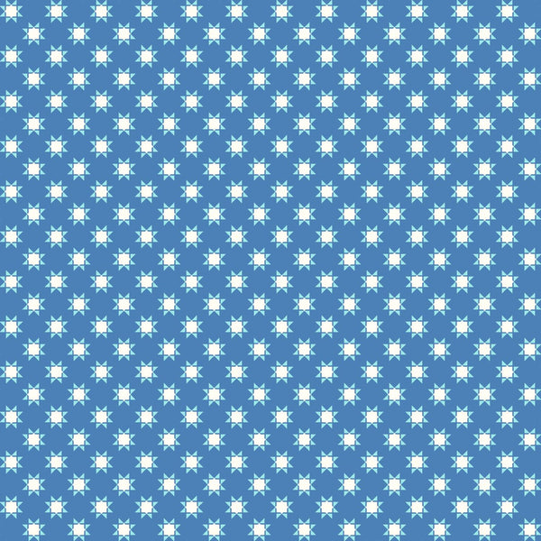 Kimberbell, Star Spangled Beauty,Tiny Quilt Stars, Blue