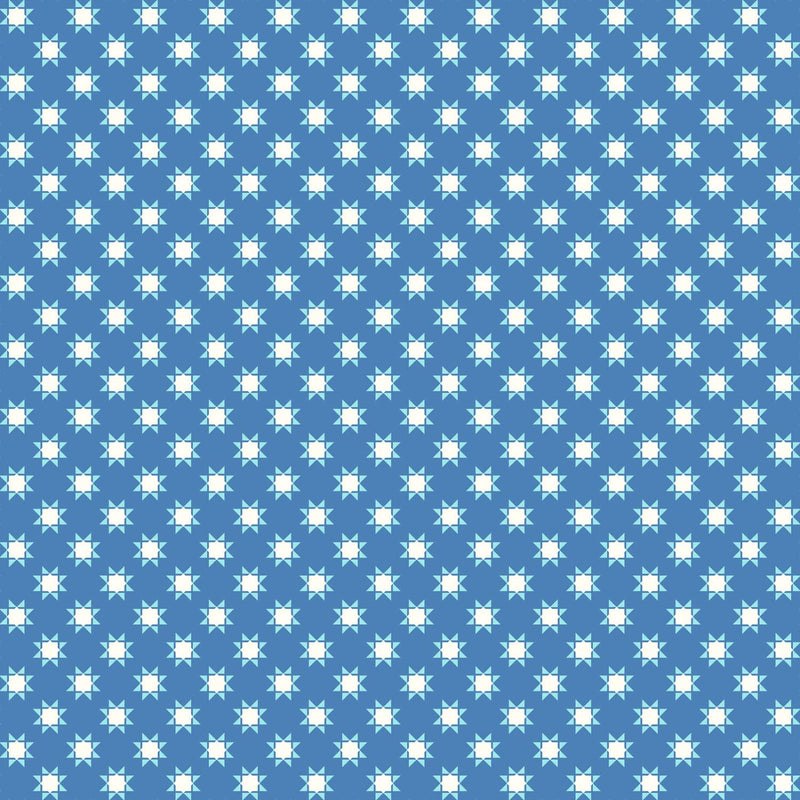 Kimberbell, Star Spangled Beauty,Tiny Quilt Stars, Blue