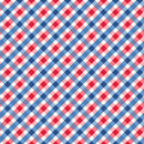 Kimberbell, Star Spangled Beauty, Bias Gingham, Blue/Red