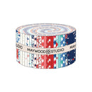 Kimberbell, Star Spangled Beauty, Strip Roll, 42 pieces