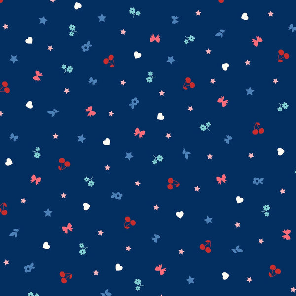 Kimberbell, Star Spangled Beauty, Teeny Tinys, Navy