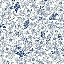 Kimberbell, Star Spangled Beauty, Toile, Navy/Cream