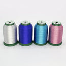 Kingstar Metallic Embroidery Thread, Summer Quartet