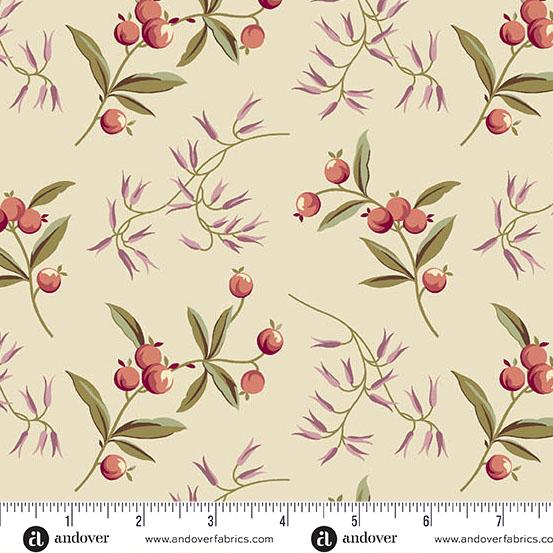 Laundry Basket Quilts, Dahlia, Coralberry, Dawn