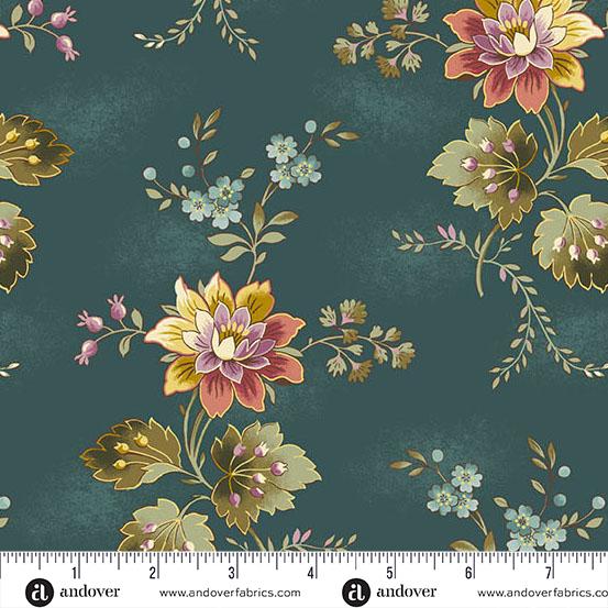 Laundry Basket Quilts, Dahlia, Coralberry, Dusk
