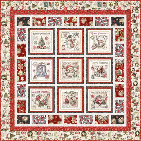 Letters To Santa Quilt Kit