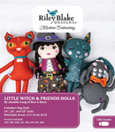 Little Witch Dolls-Machine Embroidery USB