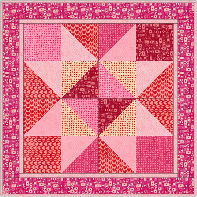 Love Notes Batiks/Farmers Lullaby Quilt Kit