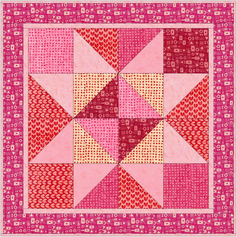 Love Notes Batiks/Farmers Lullaby Quilt Kit