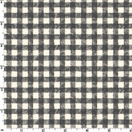 Homemade Holidays, Woven Check, Gray