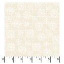 Maywood Fabrics, Holly Jolly Flannel, Snowflakes, Cream