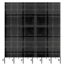 Maywood Fabrics, Holly Jolly Flannel, Plaid, Gray