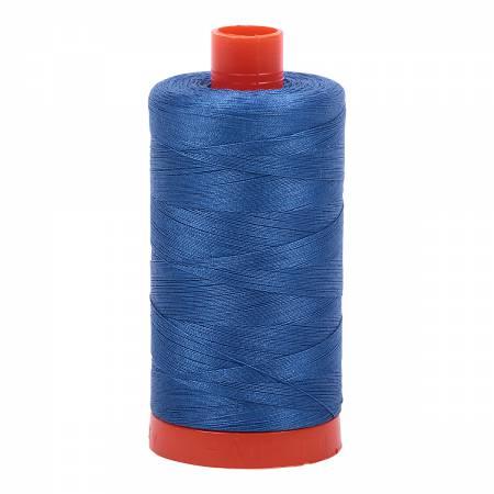 Mako Cotton Thread Solid 50wt 1422yds Delft Blue