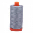 Mako Cotton Thread Solid 50wt 1422yds Light Blue Grey