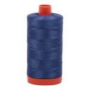 Mako Cotton Thread Solid 50wt 1422yds Steel Blue