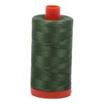 Mako Cotton Thread Solid 50wt 1422yds Very Dark Grass Green # A1050-2890