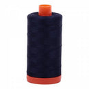 Mako Cotton Thread Solid 50wt 1422yds Very Dark Navy