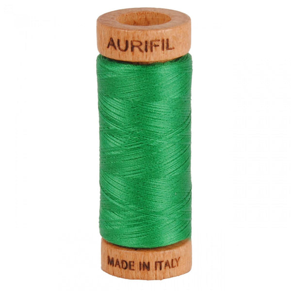 Mako Cotton Thread Solid 80wt 300yds Green # A1080-2870