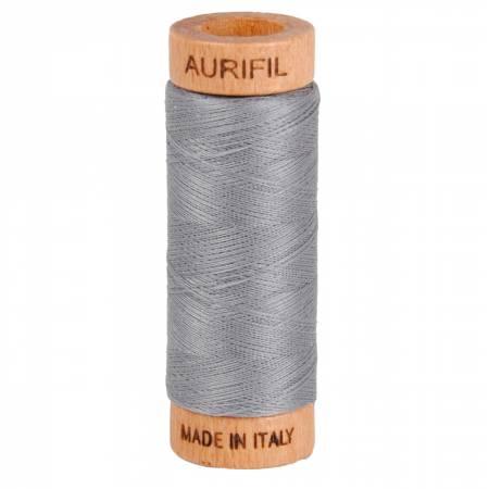 Mako Cotton Thread Solid 80wt 300yds Grey # A1080-2605