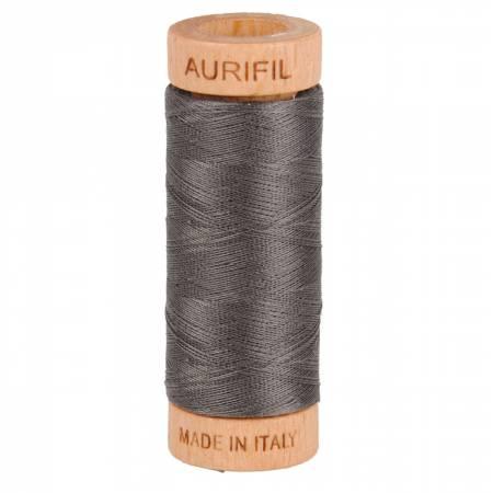 Mako Cotton Thread Solid 80wt 300yds Pewter # A1080-2630