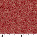 Makower UK, Good Tidings, Tiny Scrolls, Red