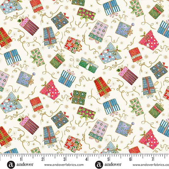 Makower UK, Jolly St Nick, Gifts, Cream
