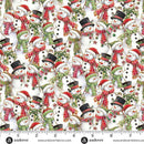 Makower UK, Jolly St Nick, Snowman Paradise, Multi