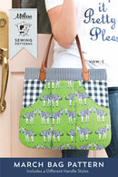March Bag Pattern by Melissa Mortensen