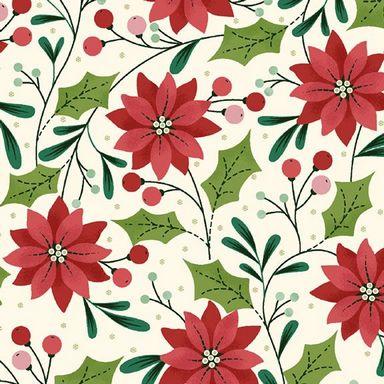 Marcus, Minky, Pionsettia, Cream