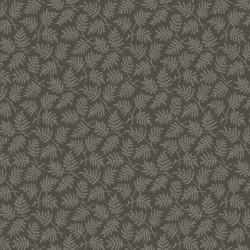 Maywood Fabrics, Dark & Stormy,Leaves, Dark Taupe