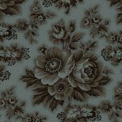 Maywood Fabrics, Dark & Stormy, Roses on Dark Blue