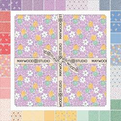Maywood Fabrics, Dilly Dally 10in Sq Pack, 42 pieces