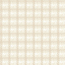 Maywood Fabrics, Holly Jolly Flannel, Check, Cream