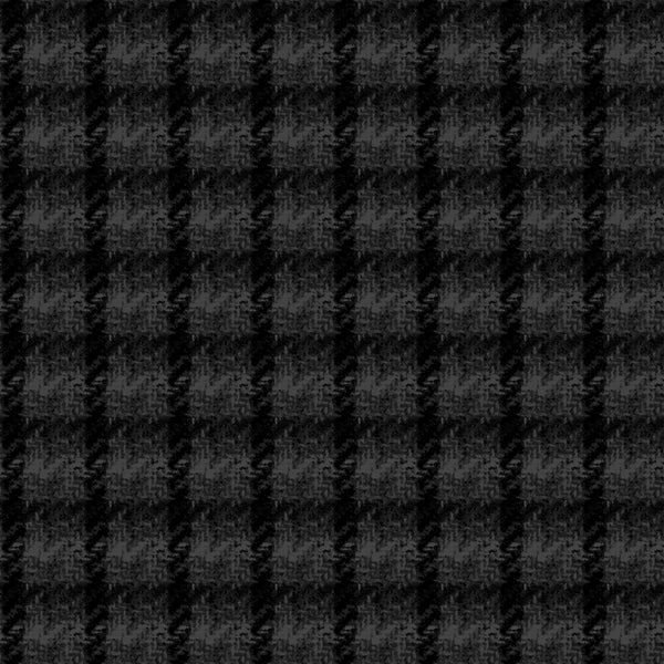 Maywood Fabrics, Holly Jolly Flannel, Check, Gray