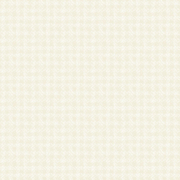Maywood Fabrics, Holly Jolly Flannel, Check, Texture, Cream