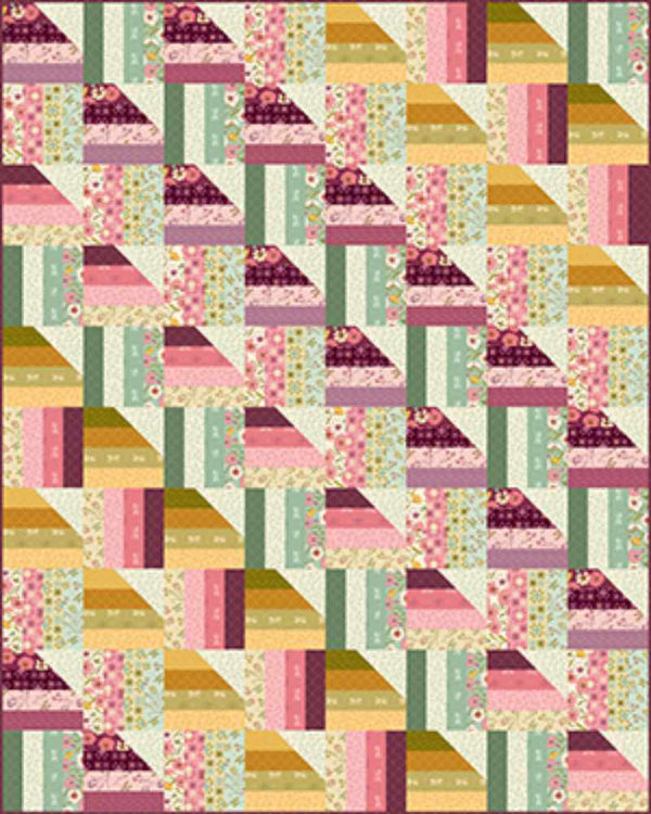 Meadow Walk Quilt Pattern, FREE Pattern Download