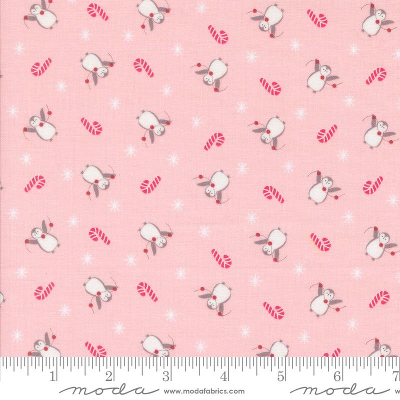 Moda, Bunny Hill, A Very Sweet Christmas, Penguin Party, Pink
