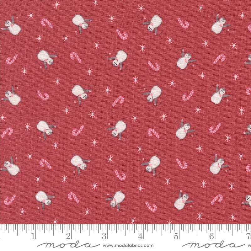 Moda, Bunny Hill, A Very Sweet Christmas, Penguin Party, Red