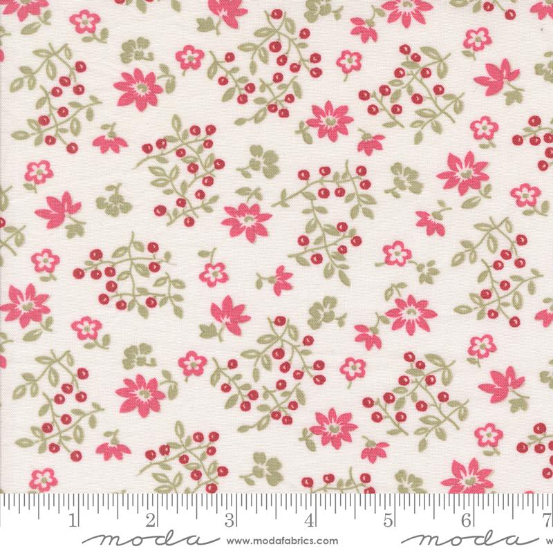 Moda, Bunny Hill, A Very Sweet Christmas, Vintage Berries, Blush