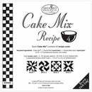 Moda, Cake Mix Recipe Papers 44 count