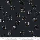 Moda Fabrics, Sew Happy Canvas - Moda Metallic - Black